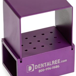 Dental Bur Block Aluminum Autoclavable Dental Tool Organizer-0