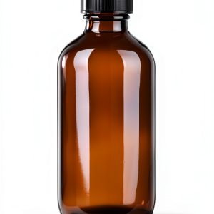 BPFY Amber Glass Bottles 4oz Reusable Airtight Kitchen-0