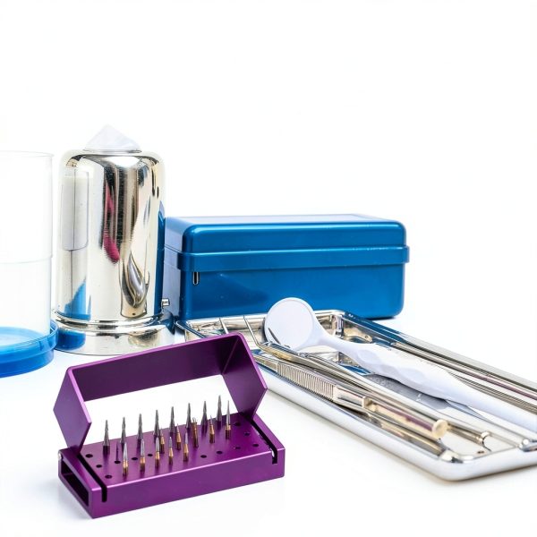 ZhongRui Dental Bur Block Aluminum Organizer 30 Holes-6