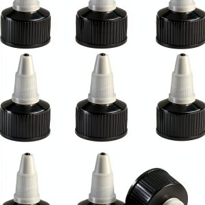 Moicstiy Plastic Dispensing Bottle Caps Reusable Leak Proof-0