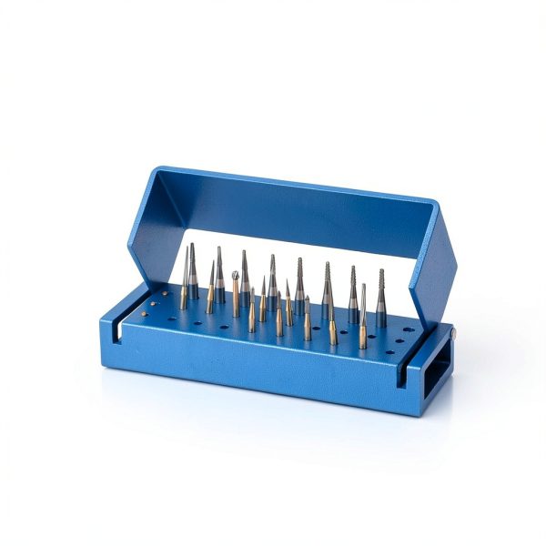 ZhongRui Dental Bur Block Aluminum Organizer 30 Holes-1