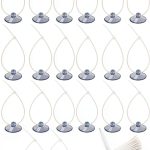 AQUANEAT Adjustable Zip Tie Suction Cup for Aquarium Décor 6 Inch-0