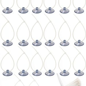 AQUANEAT Adjustable Zip Tie Suction Cup for Aquarium Décor 6 Inch-0