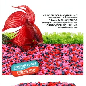 Marina Decorative Gravel Jellybean 1 lb Rolf C Hagen Substrate-0
